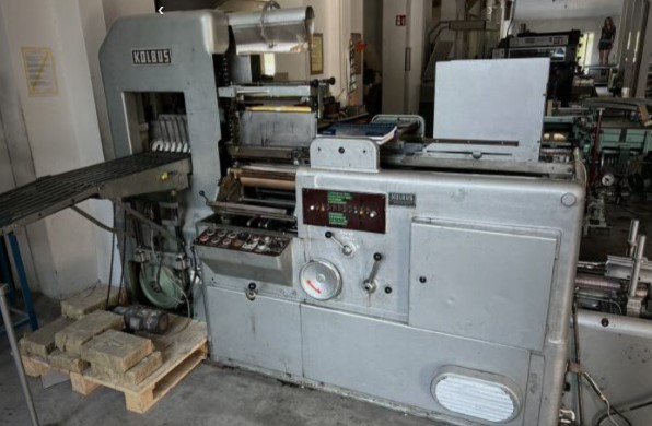 Used printing machinery